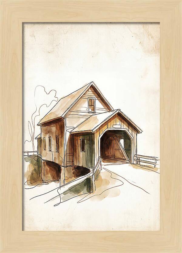 Old Wooden Toll House