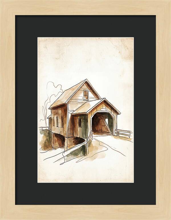 Old Wooden Toll House