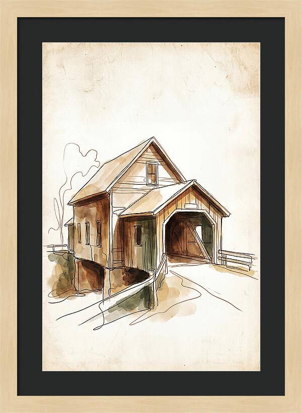 Old Wooden Toll House