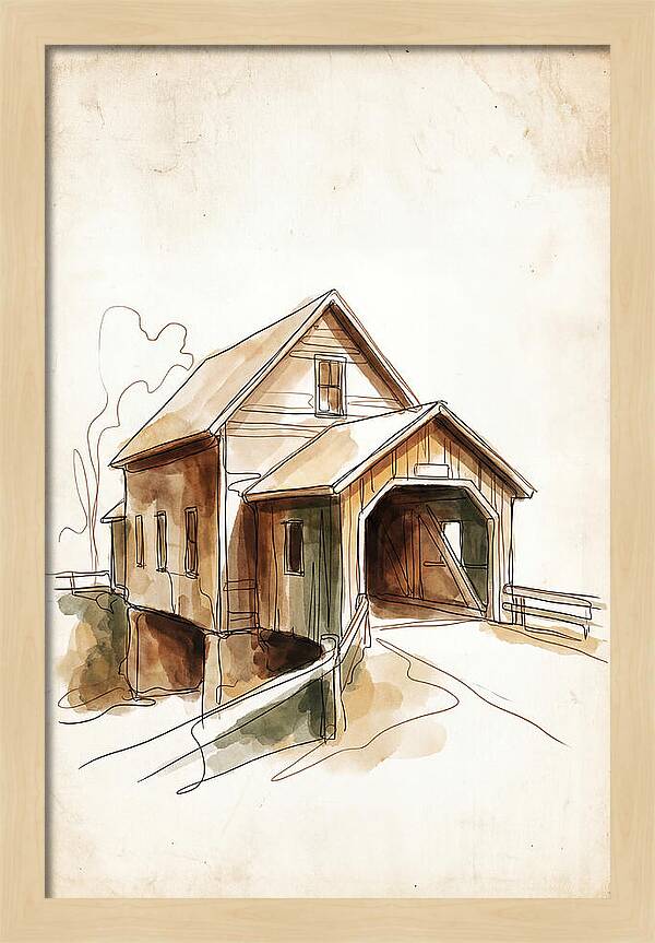 Old Wooden Toll House