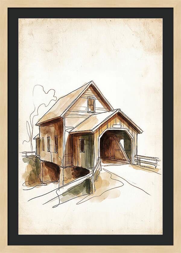 Old Wooden Toll House