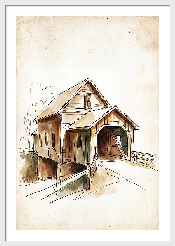 Old Wooden Toll House