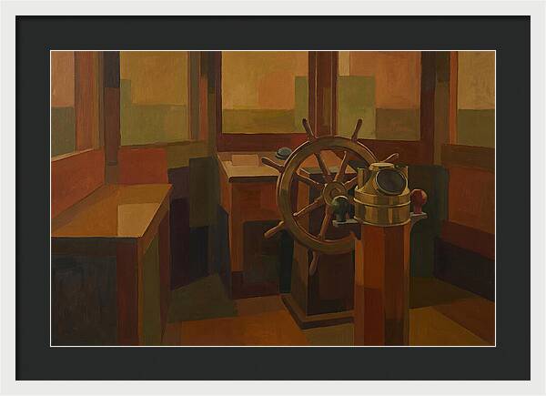 Old Wooden Wheelhouse