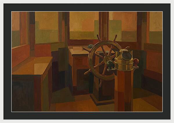 Old Wooden Wheelhouse