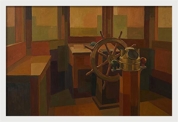 Old Wooden Wheelhouse