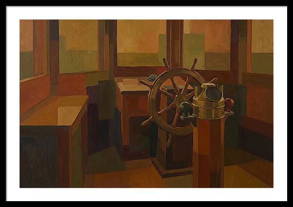 Old Wooden Wheelhouse