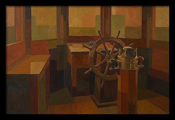 Old Wooden Wheelhouse