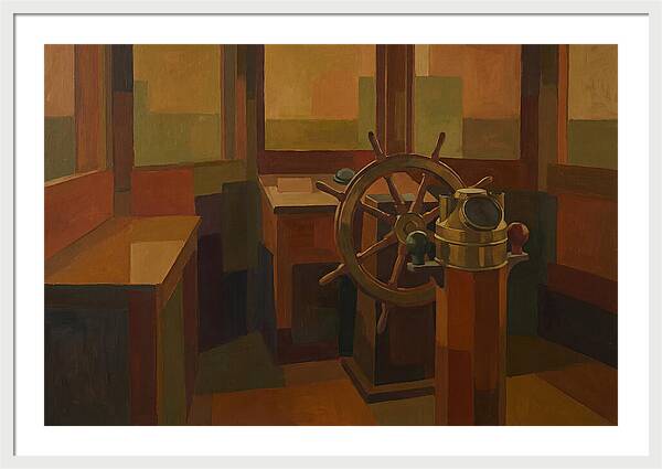 Old Wooden Wheelhouse