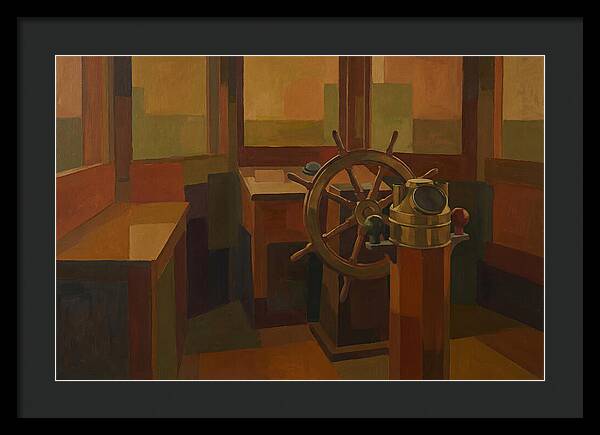 Old Wooden Wheelhouse