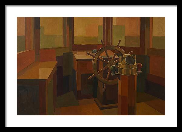 Old Wooden Wheelhouse