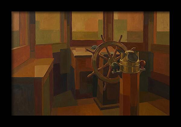 Old Wooden Wheelhouse