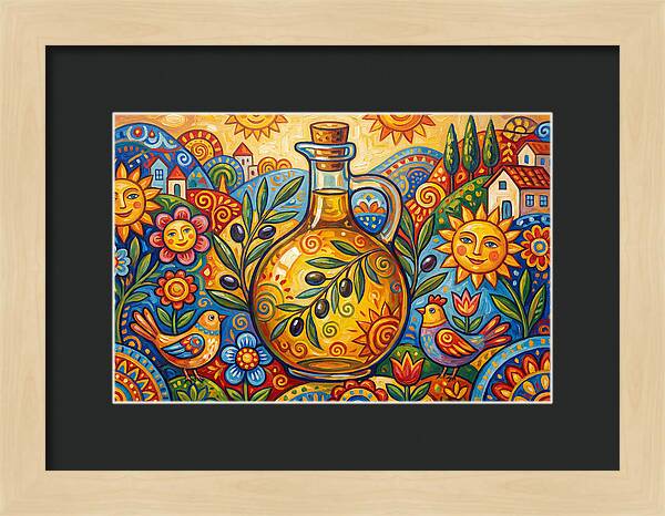 Olive Oil Bottle Delight