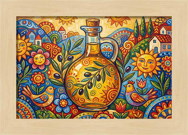 Olive Oil Bottle Delight