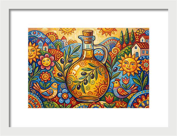 Olive Oil Bottle Delight