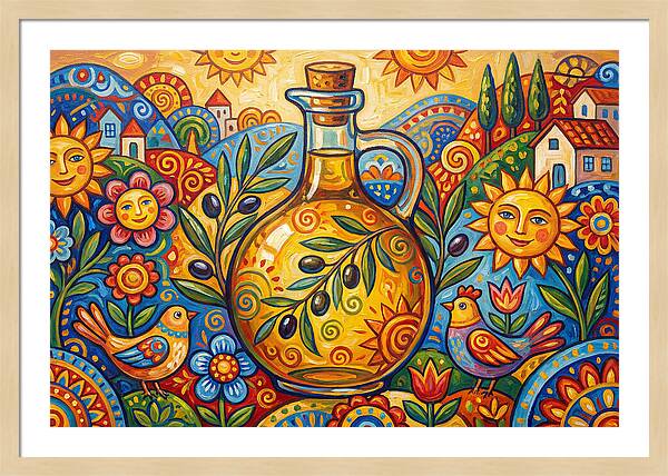 Olive Oil Bottle Delight