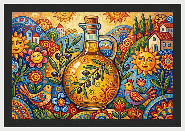 Olive Oil Bottle Delight