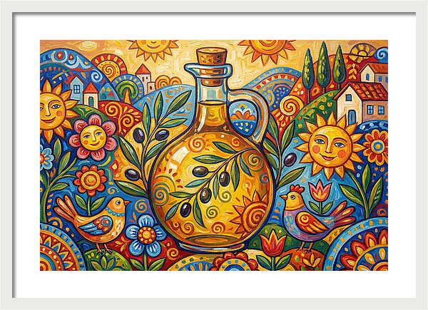 Olive Oil Bottle Delight