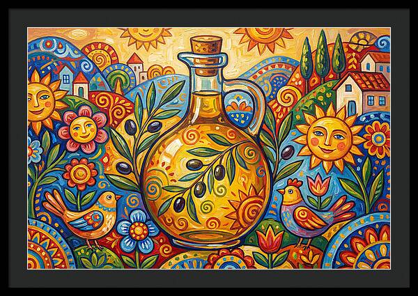 Olive Oil Bottle Delight