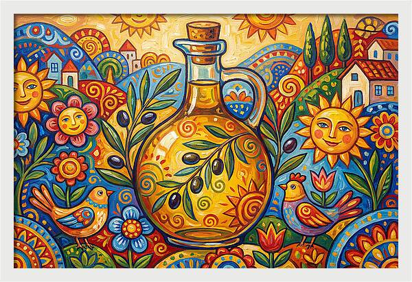 Olive Oil Bottle Delight