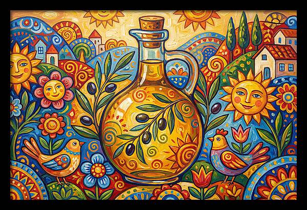 Olive Oil Bottle Delight