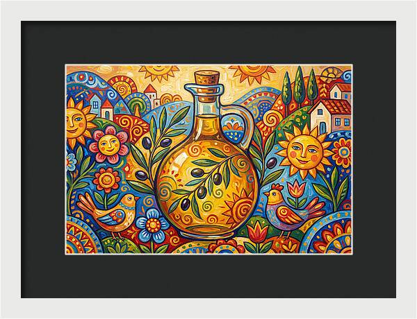 Olive Oil Bottle Delight