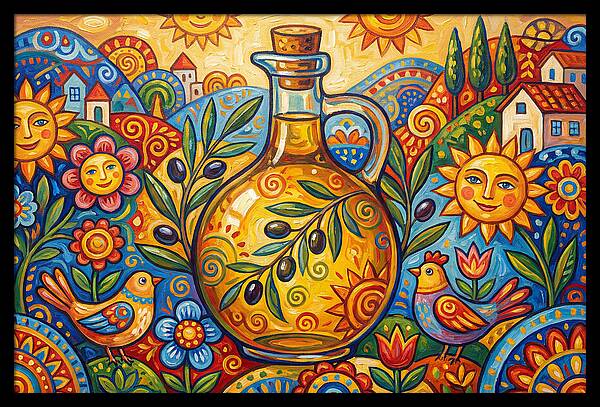 Olive Oil Bottle Delight