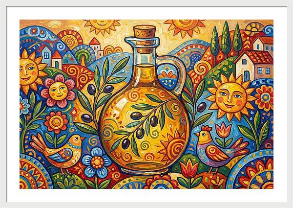 Olive Oil Bottle Delight