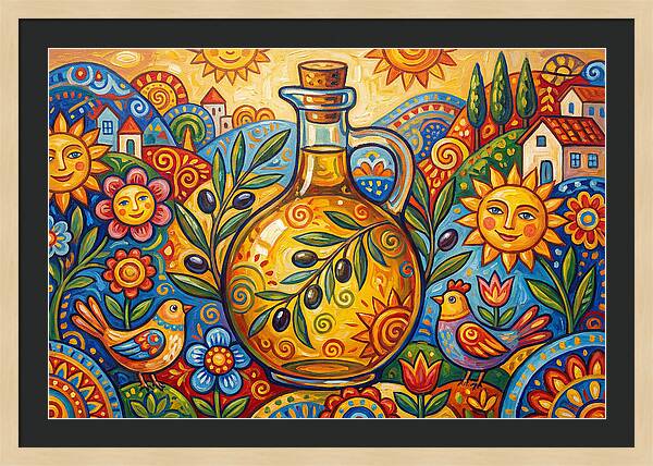 Olive Oil Bottle Delight
