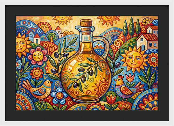 Olive Oil Bottle Delight
