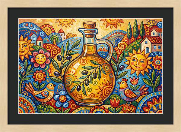 Olive Oil Bottle Delight