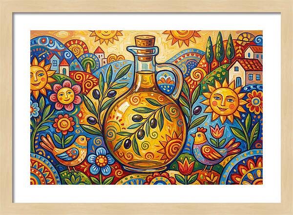 Olive Oil Bottle Delight