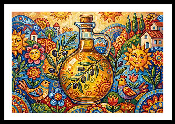 Olive Oil Bottle Delight