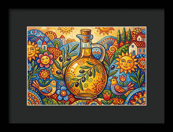 Olive Oil Bottle Delight