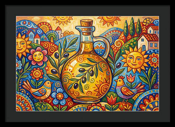 Olive Oil Bottle Delight