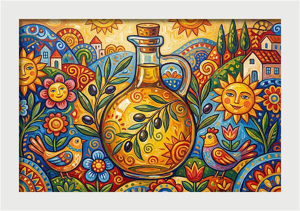Olive Oil Bottle Delight