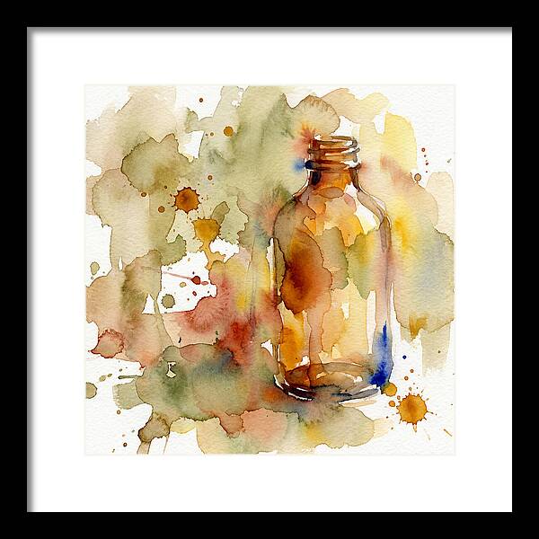 Olive Oil Bottle Serenity