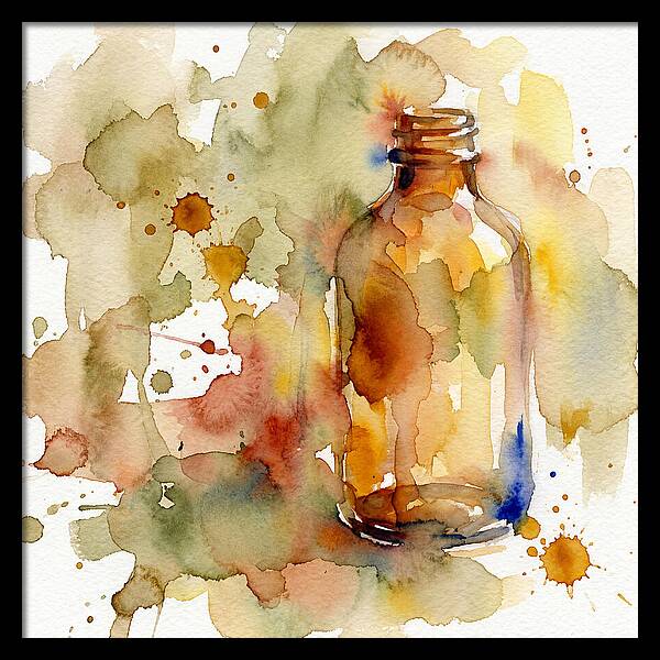 Olive Oil Bottle Serenity