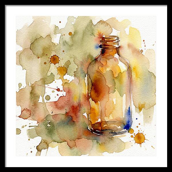 Olive Oil Bottle Serenity