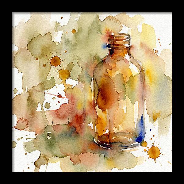 Olive Oil Bottle Serenity