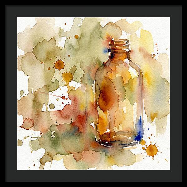 Olive Oil Bottle Serenity