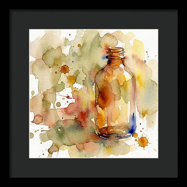 Olive Oil Bottle Serenity