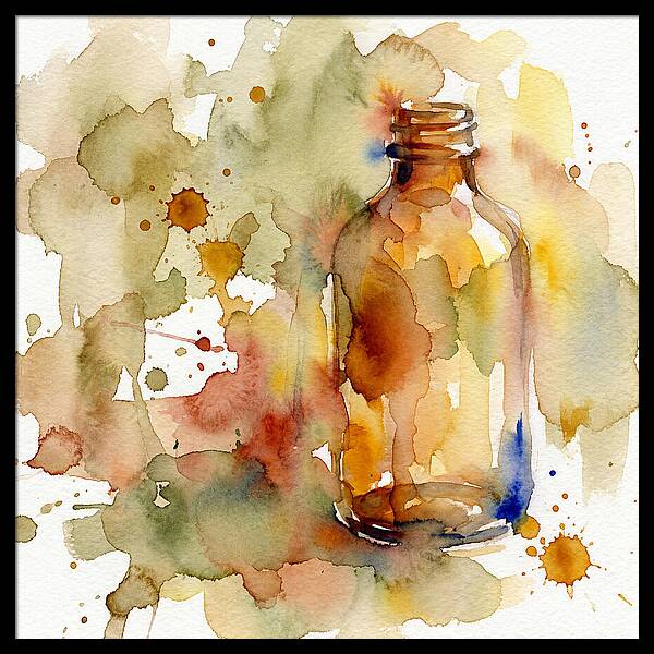 Olive Oil Bottle Serenity