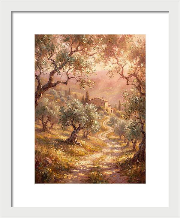 Olive Oil Landscape
