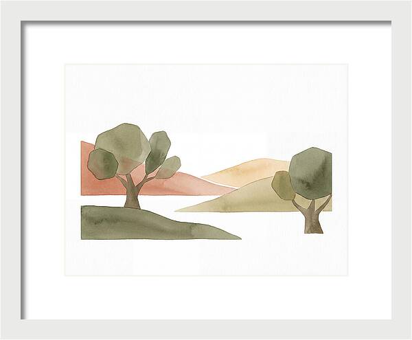 Olive Oil Landscape Serenity