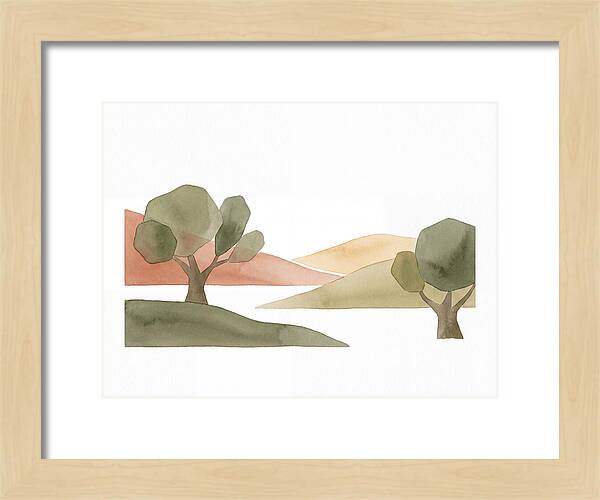 Olive Oil Landscape Serenity