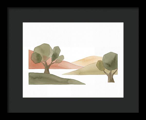 Olive Oil Landscape Serenity