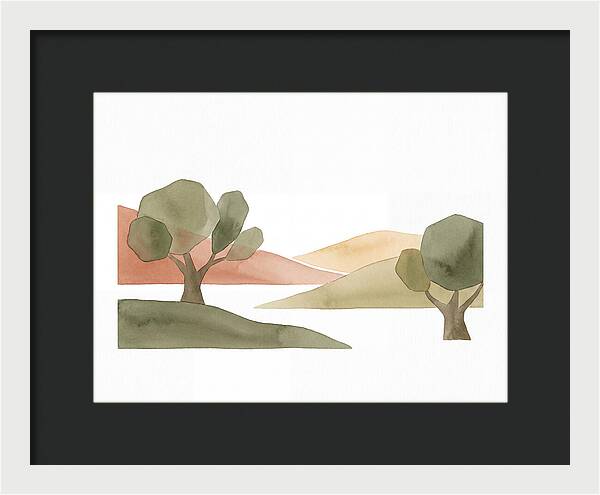 Olive Oil Landscape Serenity