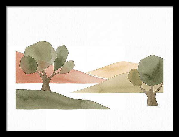 Olive Oil Landscape Serenity