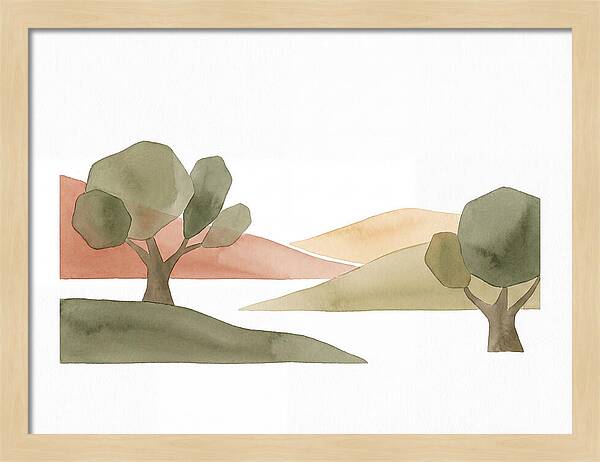 Olive Oil Landscape Serenity