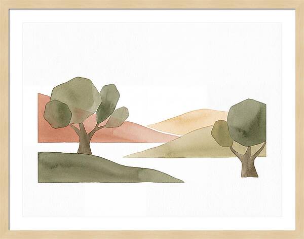 Olive Oil Landscape Serenity